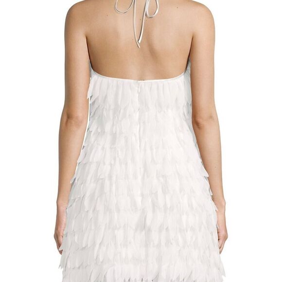 Aidan by Aidan Mattox Trapeze Fringe Dress size 4 - Picture 4 of 13